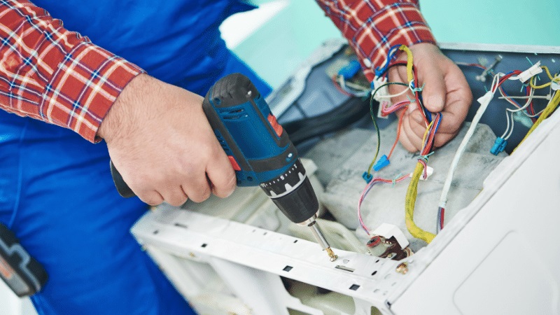 Gölmarmara Gorenje Gorenje çamaşır makinesi kart tamiri – Su almama arızası orijinal parça ile giderildi. - Teknik servis örneği